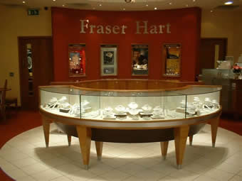 Farser Hart display cabinet